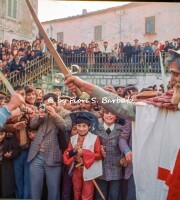 Santa Croce del Sannio (BN), 1976, Rappresentazione Carnevalesca: La Pace.