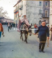 Santa Croce del Sannio (BN), 1976, Rappresentazione Carnevalesca: La Pace.