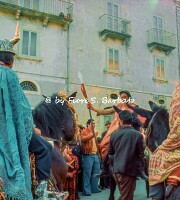Santa Croce del Sannio (BN), 1976, Rappresentazione Carnevalesca: La Pace.