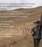 Nonno Ruggero, le pecore, il nipote. Foto dello splendido occhio di Enzio Groppetti