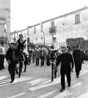 Santa Croce del Sannio (BN), 1976, Rappresentazione Carnevalesca: La Pace.