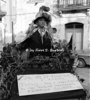Santa Croce del Sannio (BN), 1976, Rappresentazione Carnevalesca: La Pace.