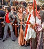 Santa Croce del Sannio (BN), 1976, Rappresentazione Carnevalesca: La Pace.