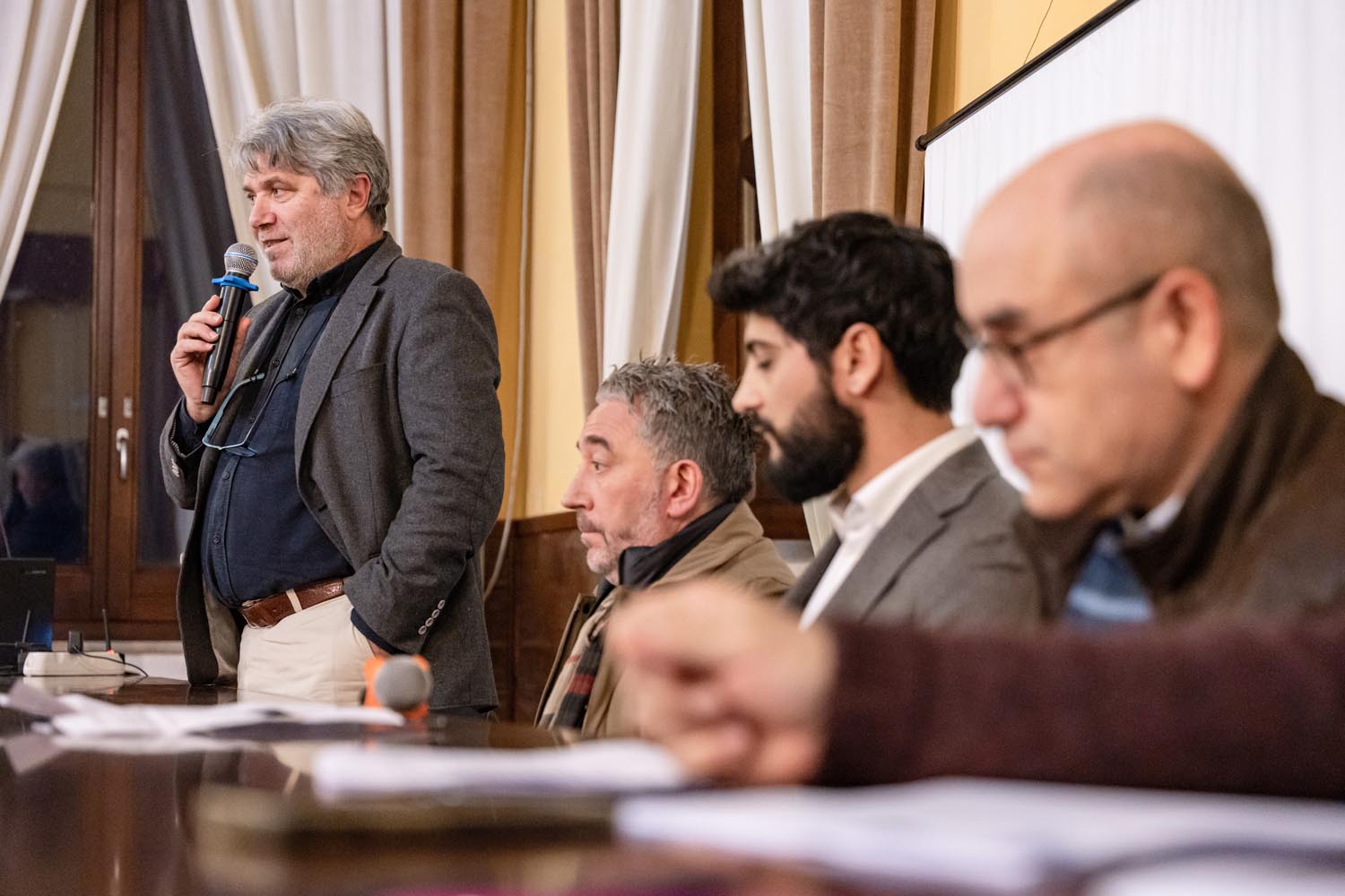 Tracce 11 gennaio 2025 | Santa Croce del Sannio | Intervento del Sindaco di Santa Croce del Sannio Antonio Zeoli
