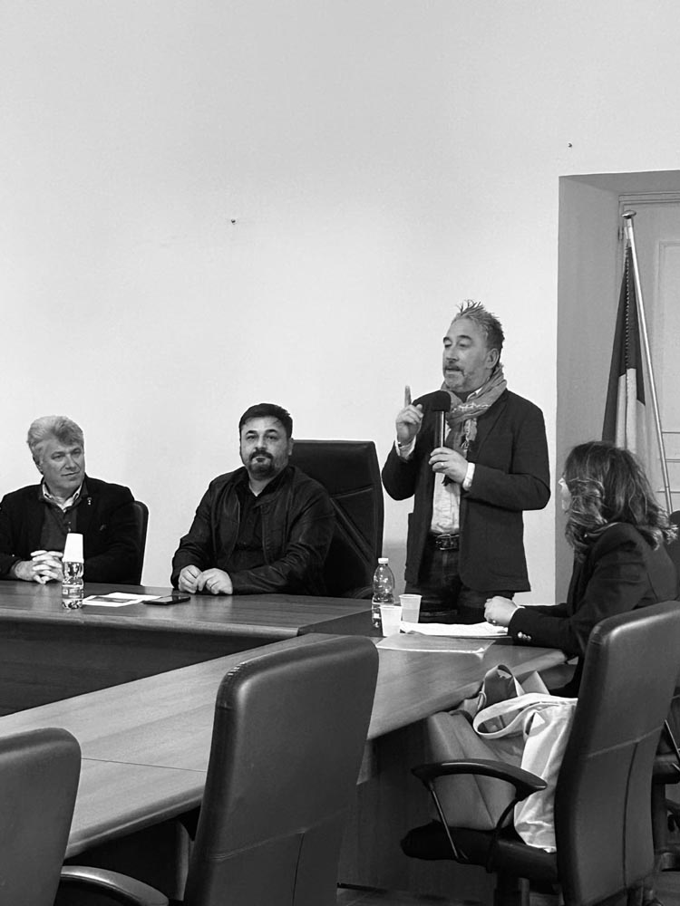 Tracce 14 aprile 2025 |  Palazzo Ducale di Circello | Intervento del Sindaco di Circello Gianclaudio Golia