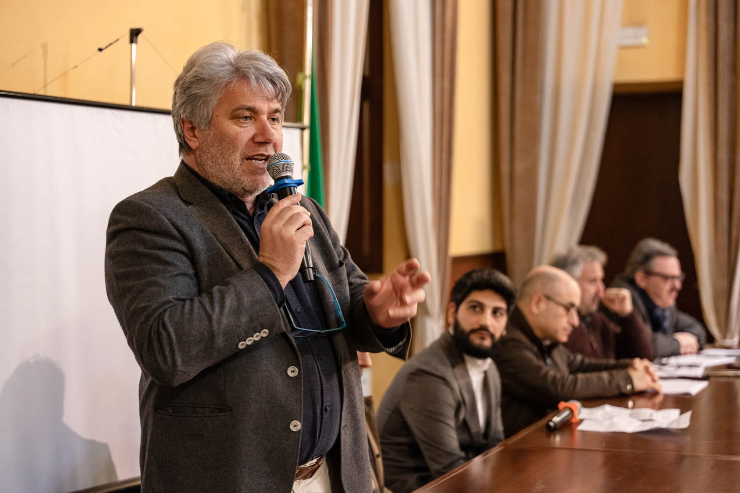 Tracce 11 gennaio 2025 | Santa Croce del Sannio | Intervento del Sindaco di Santa Croce del Sannio Antonio Zeoli