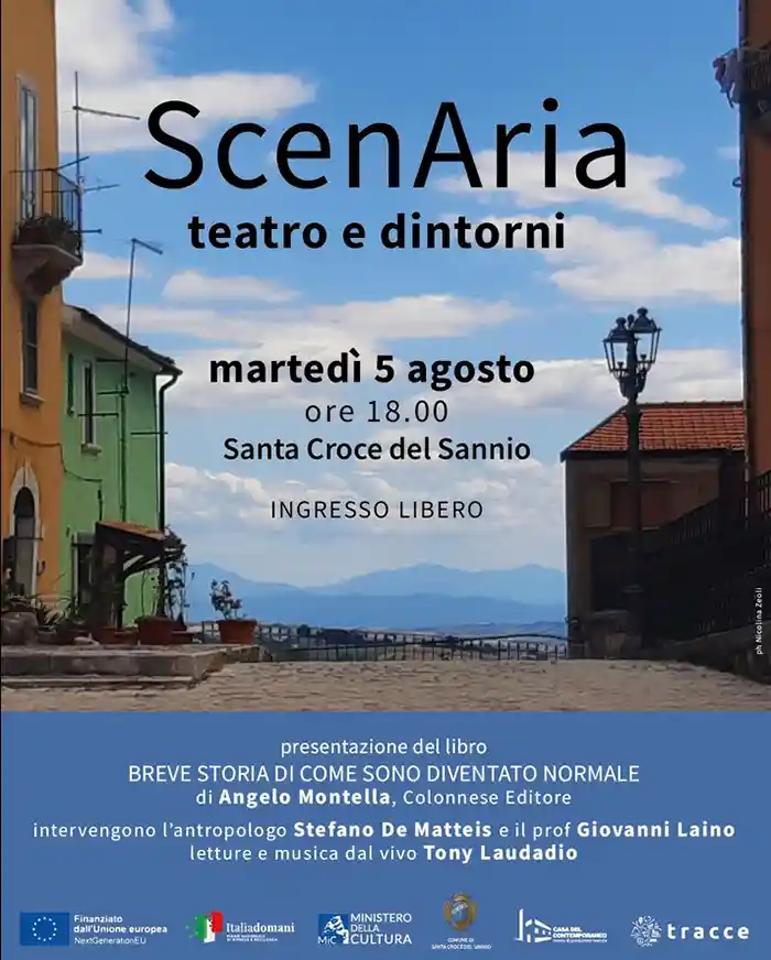 Locandina evento ScenAria del 5 agosto 2025