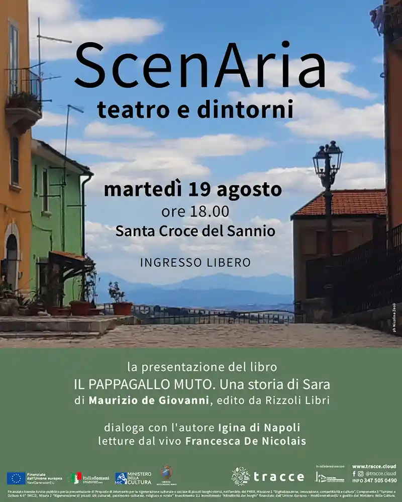 Locandina evento ScenAria del 19 agosto 2025