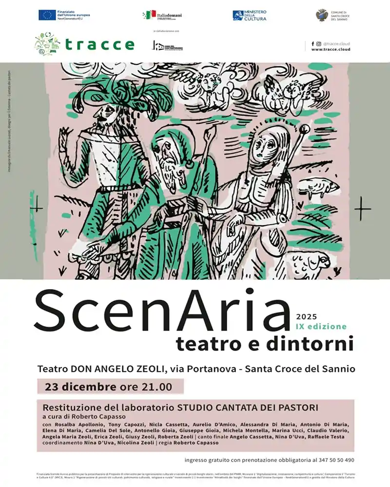 Locandina dell'evento del 23 dicembre 2025.