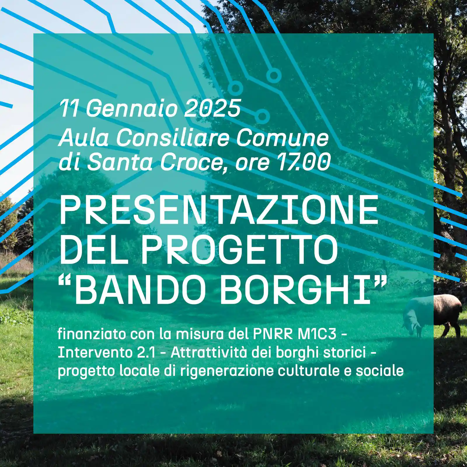 Presentazione del progetto Bando Borghi